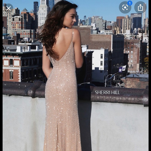 Sherri Hill (Fully Beaded) Pageant Gown - Size 4 - Picture 5 of 5